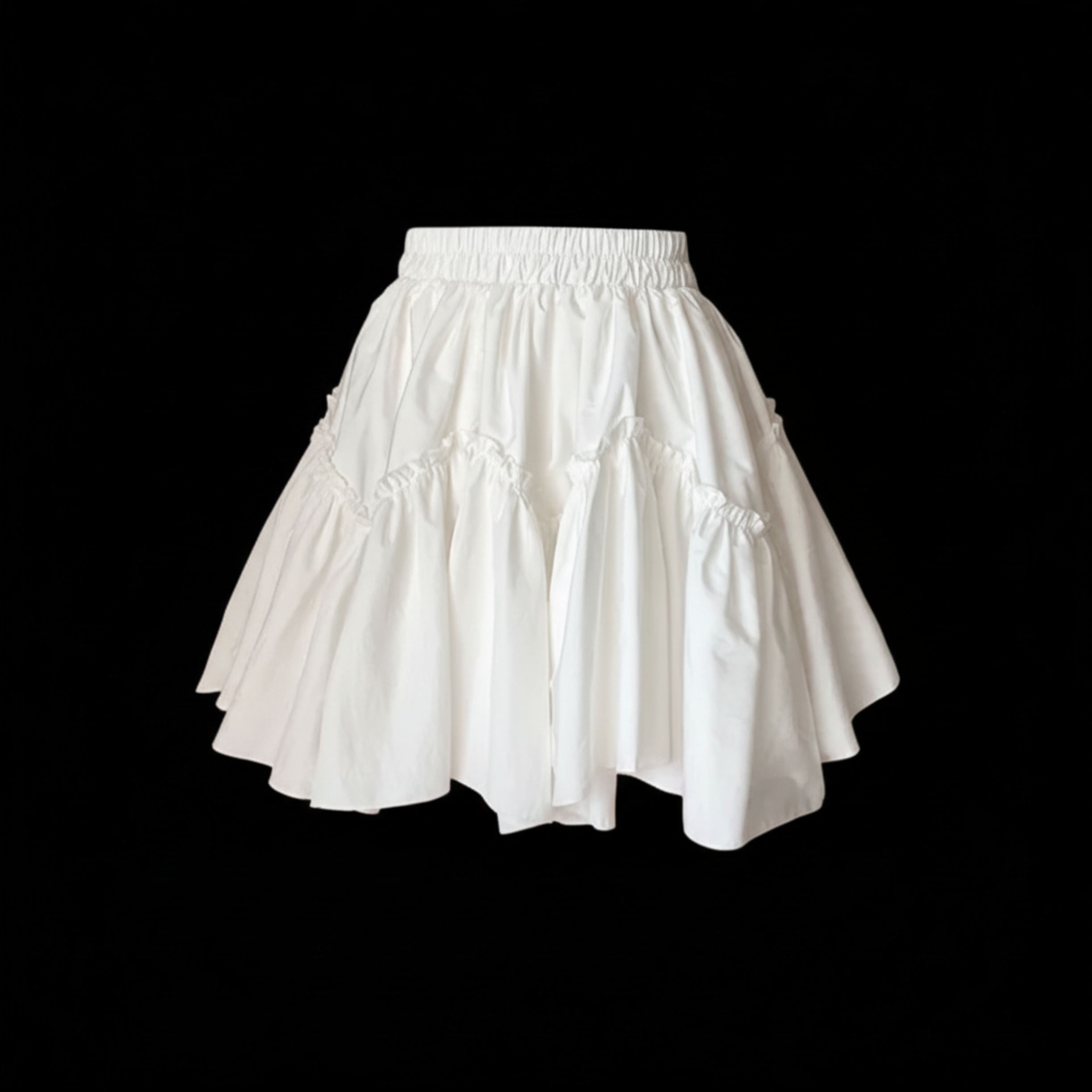 Coquette Ruffle Mini Skirt
